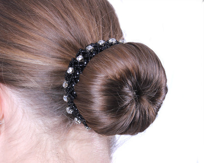 Hair scrunchie Diamond QHP para equitación - vista 14