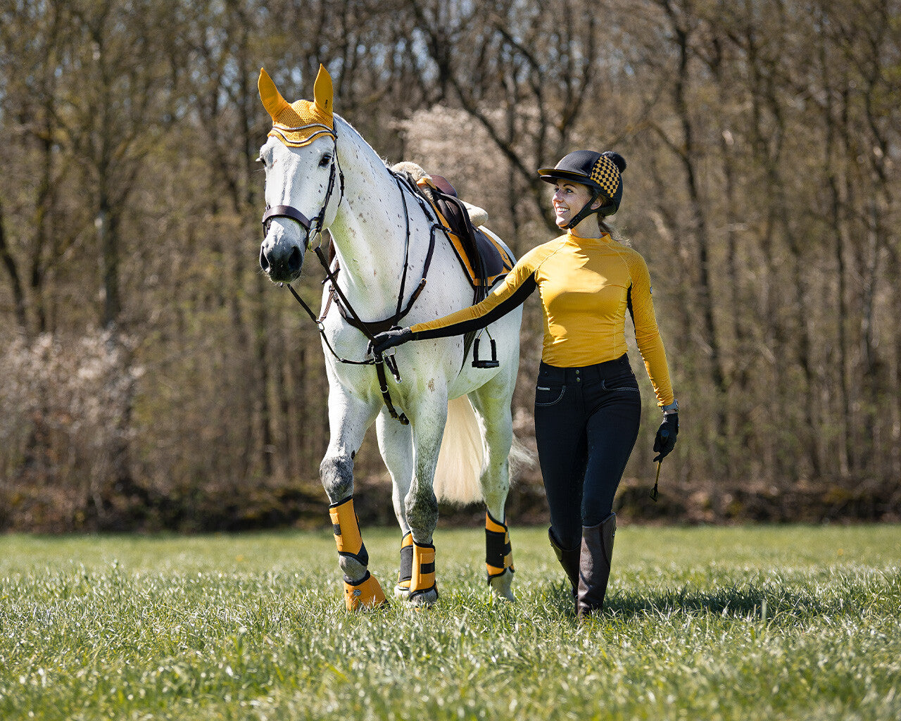 Polo / Camiseta Sport shirt Eldorado Junior QHP para equitación - vista 17