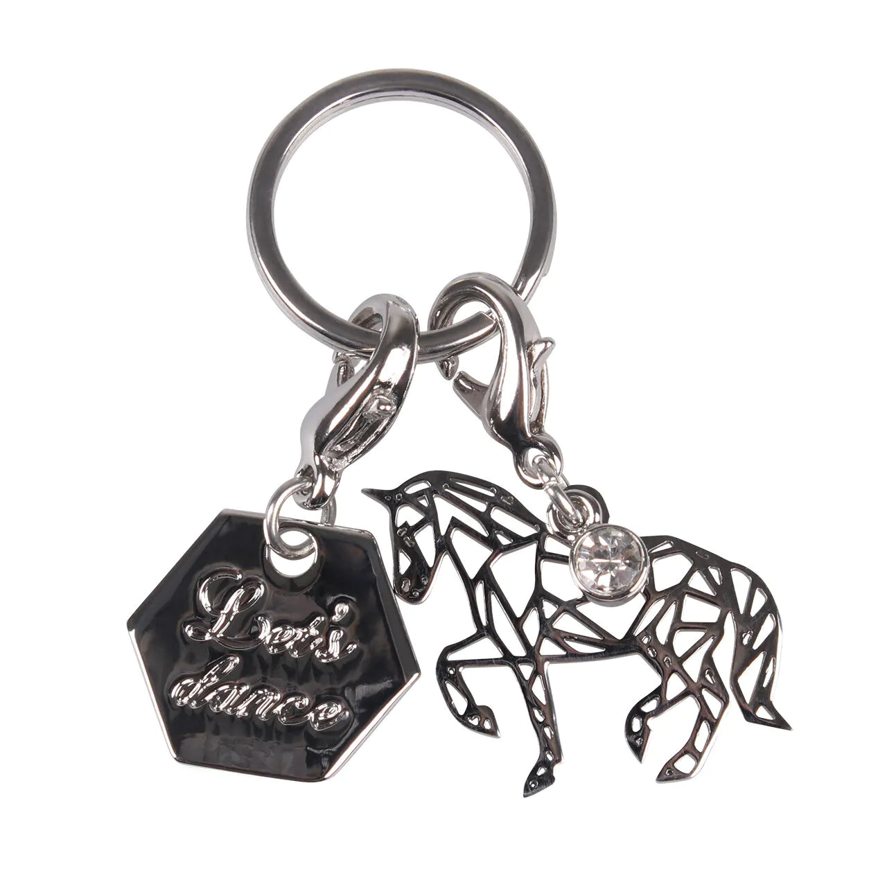 Cabezada inglesa Cabezada inglesa charms text QHP para equitación - vista 2