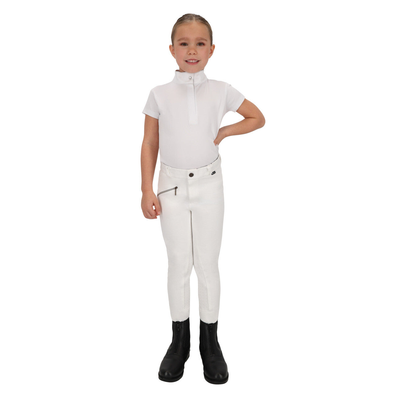 Pantalones Pantalón Breeches Junior full grip QHP para equitación - vista 9