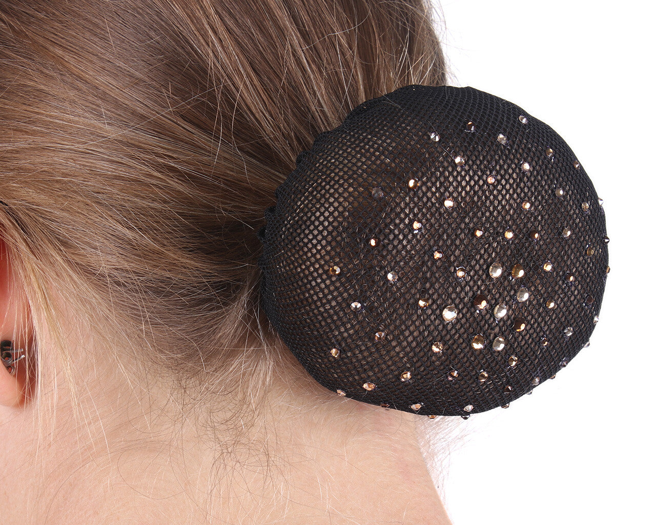 Accesorios para jinete redecilla para pelo Rhinestone QHP para equitación - vista 18