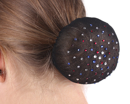 Accesorios para jinete redecilla para pelo Rhinestone QHP para equitación - vista 20