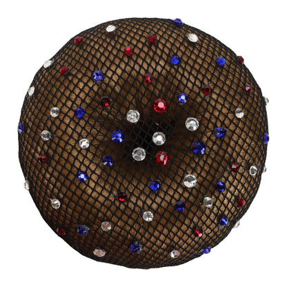 Accesorios para jinete redecilla para pelo Rhinestone QHP para equitación - vista 8