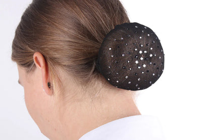 Accesorios para jinete redecilla para pelo Rhinestone QHP para equitación - vista 14