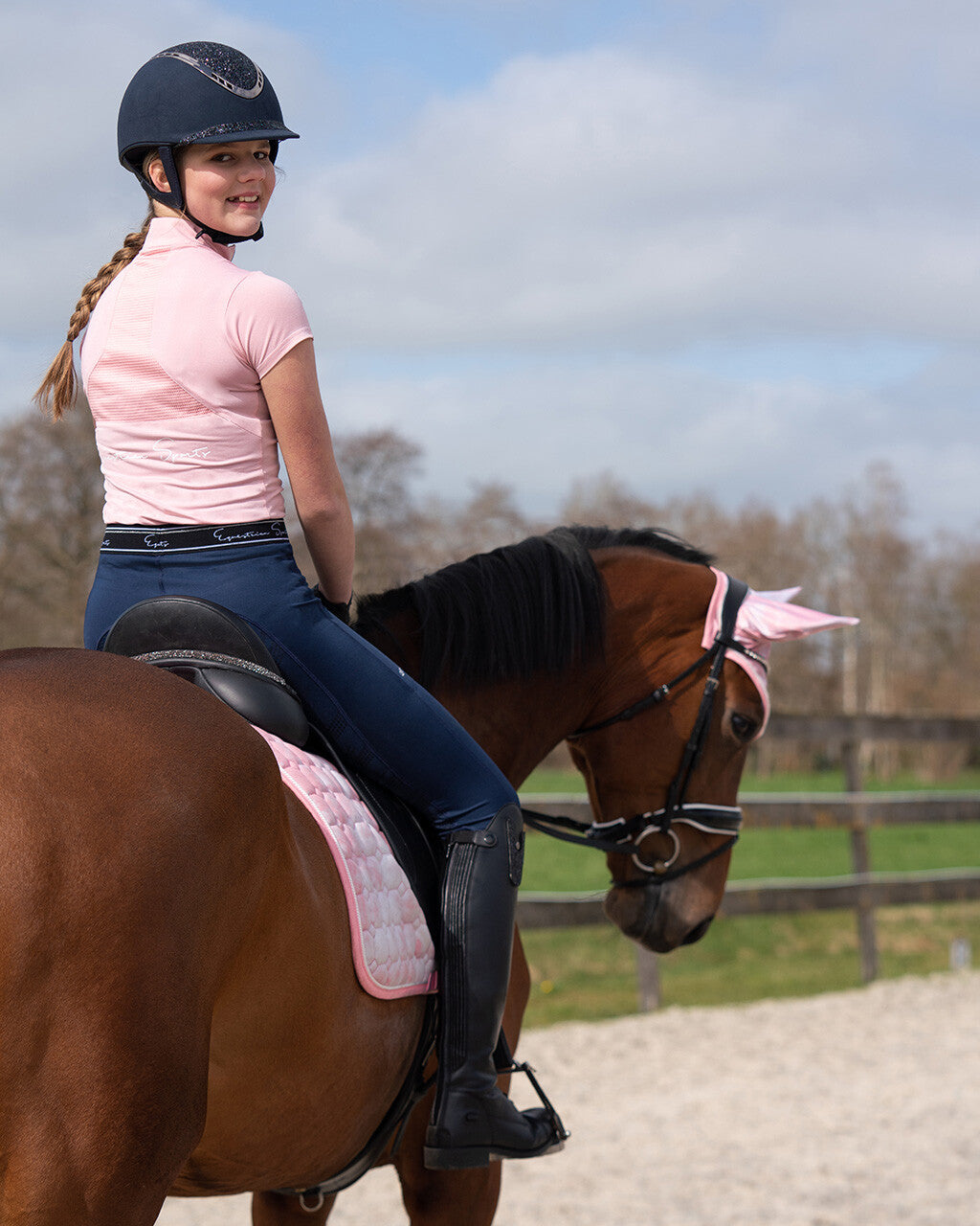 Mallas Eden full grip QHP para equitación - vista 44