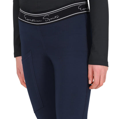 Mallas Eden Junior full grip QHP para equitación - vista 14
