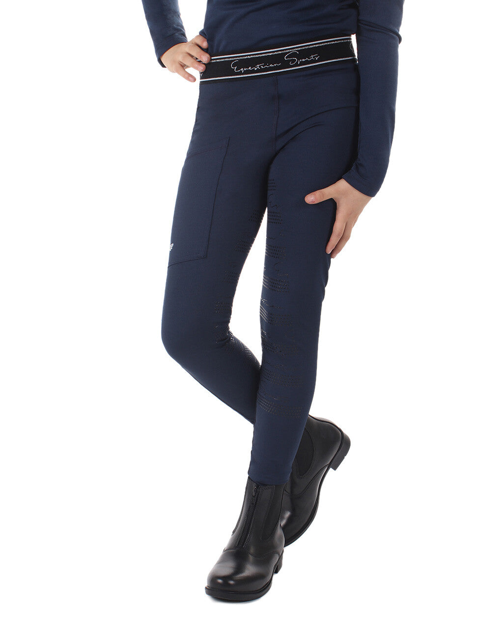 Mallas Eden Junior full grip QHP para equitación - vista 37