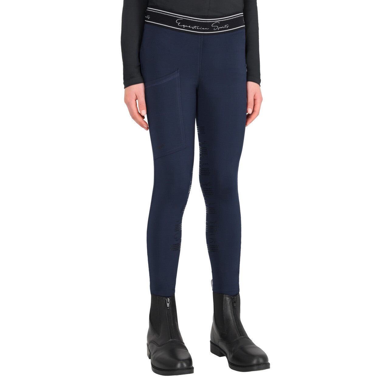 Mallas Eden Junior full grip QHP para equitación - vista 16