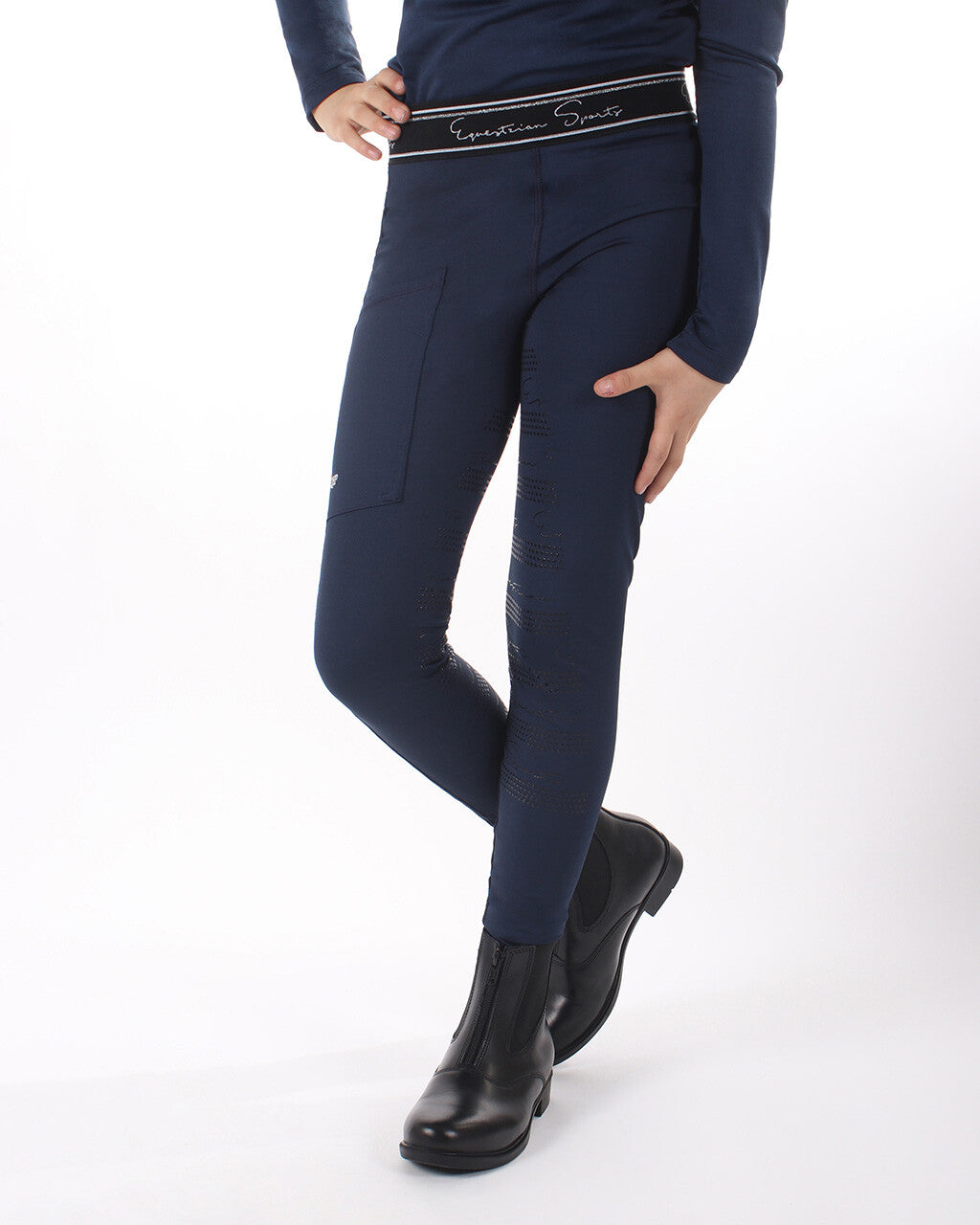 Mallas Eden Junior full grip QHP para equitación - vista 43