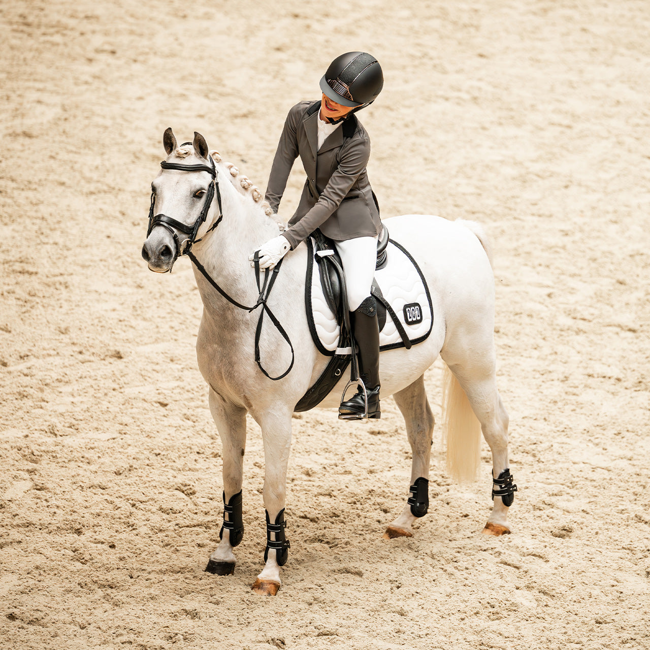 Chaqueta Competition jacket Juliet Junior QHP para equitación - vista 3