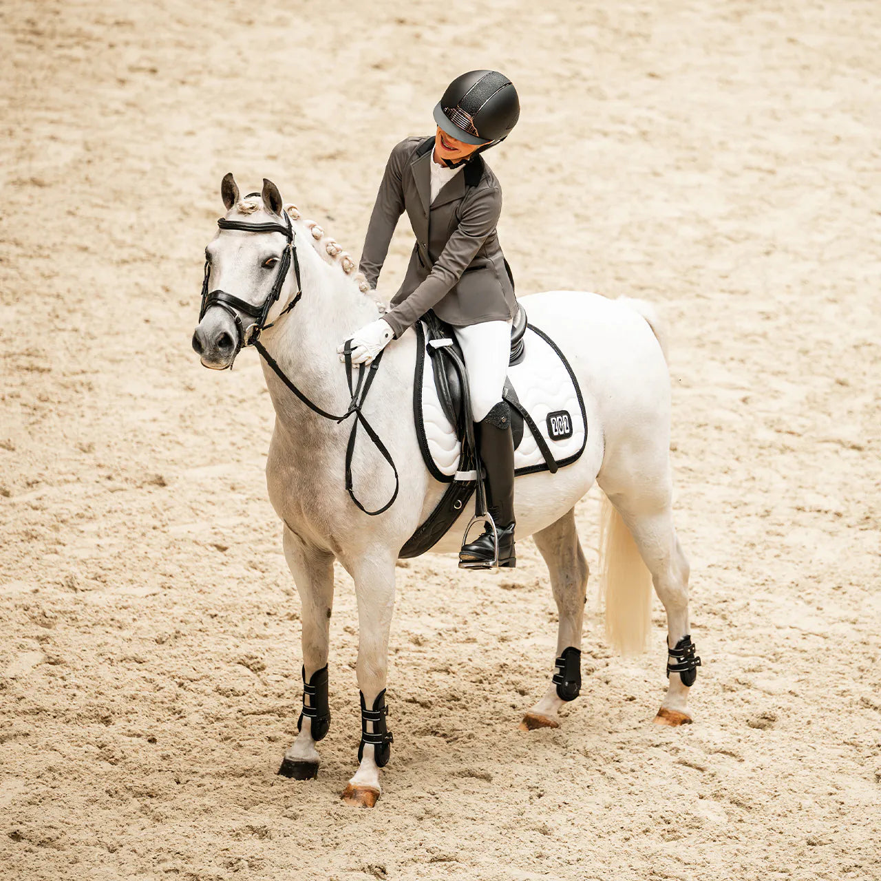 Chaqueta Competition jacket Juliet Junior QHP para equitación - vista 4