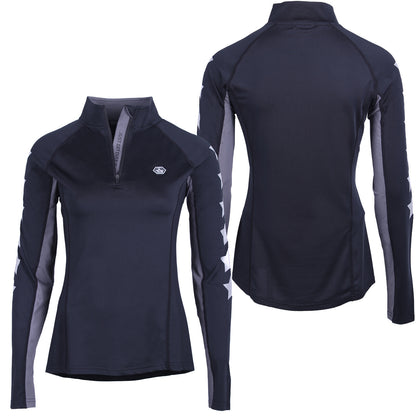 Polo / Camiseta Sport shirt Vegas Junior QHP para equitación - vista 7
