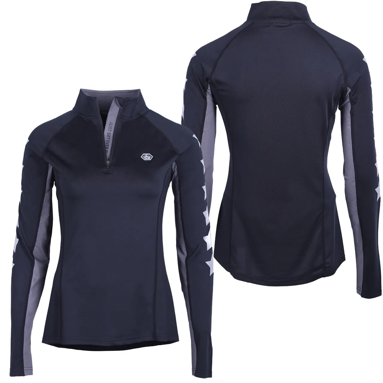 Polo / Camiseta Sport shirt Vegas Junior QHP para equitación - vista 8