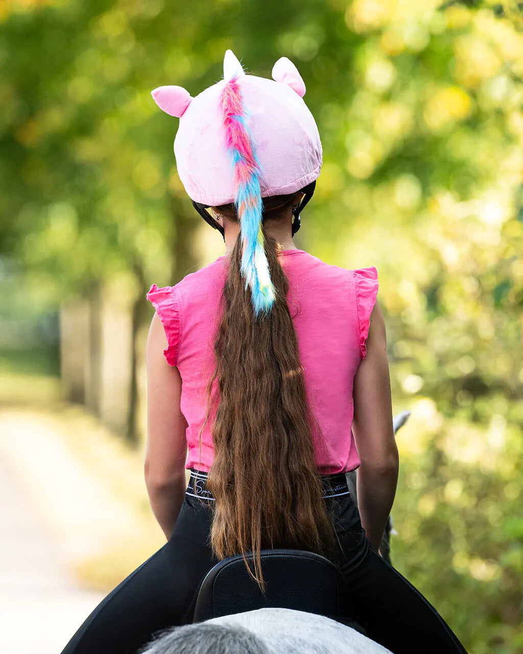 funda para casco Unicorn QHP para equitación - vista 8