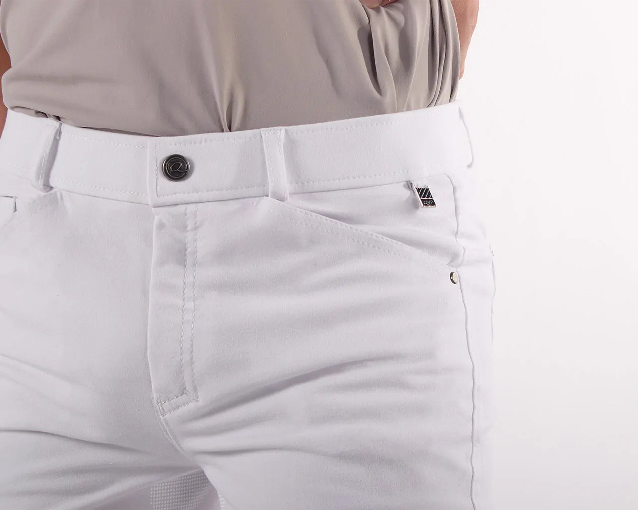 Pantalones Pantalón Breeches Fillip Junior leg grip QHP para equitación - vista 6
