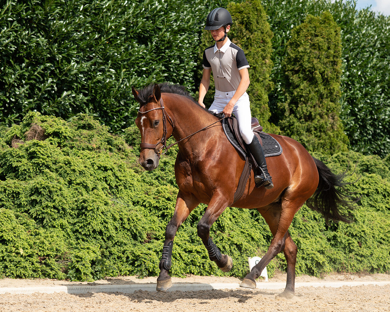 Pantalones Pantalón Breeches Fillip Junior leg grip QHP para equitación - vista 26