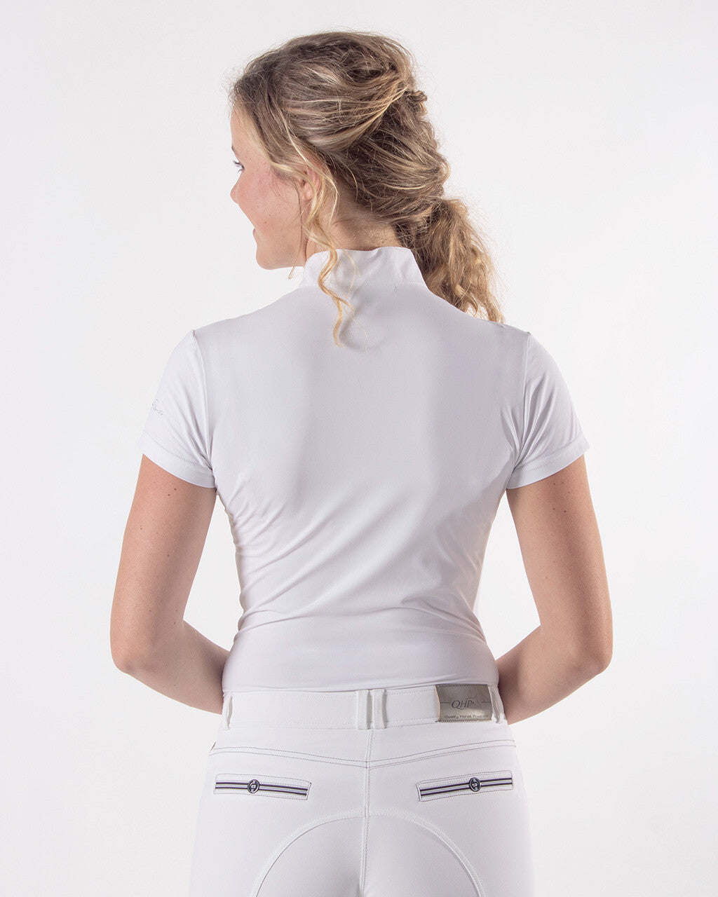 Polo / Camiseta Competitionshirt Riva QHP para equitación