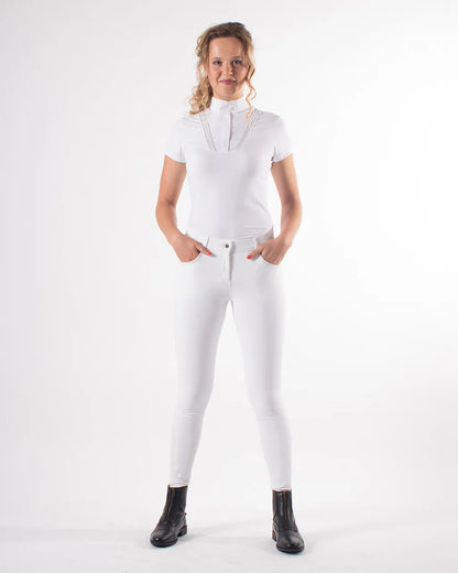 Polo / Camiseta Competitionshirt Riva QHP para equitación - vista 10