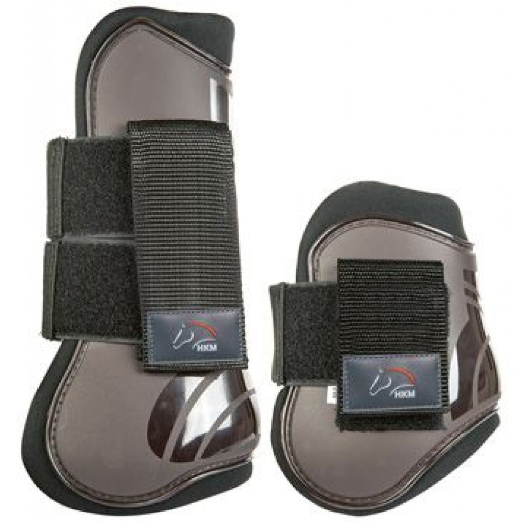 Calzado ecuestre HKM Set of 4 Tendon & Fetlock Boots para equitación - vista 3