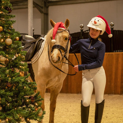 funda para casco Christmas QHP para equitación - vista 18
