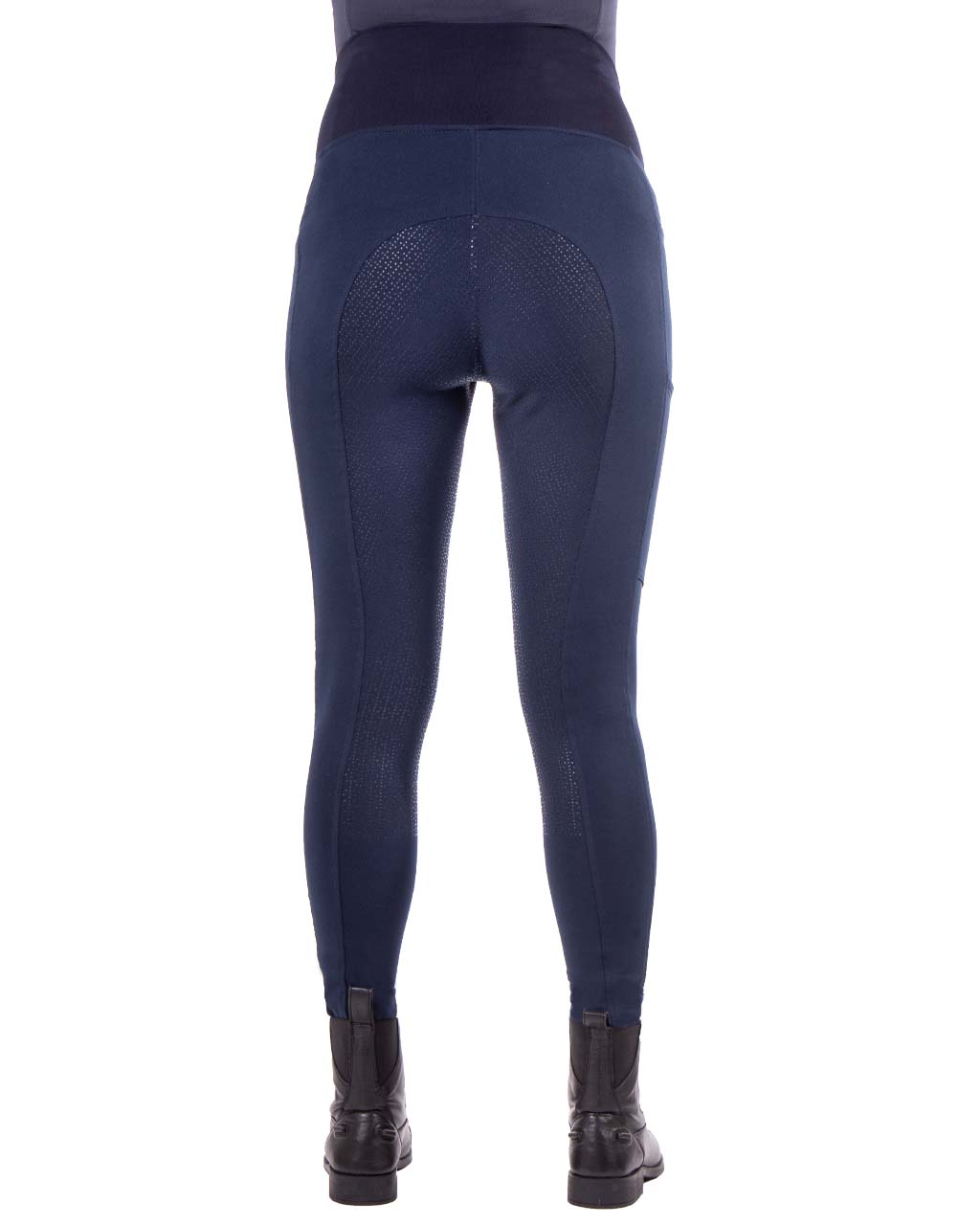 Pantalones Maternity tights full grip QHP para equitación