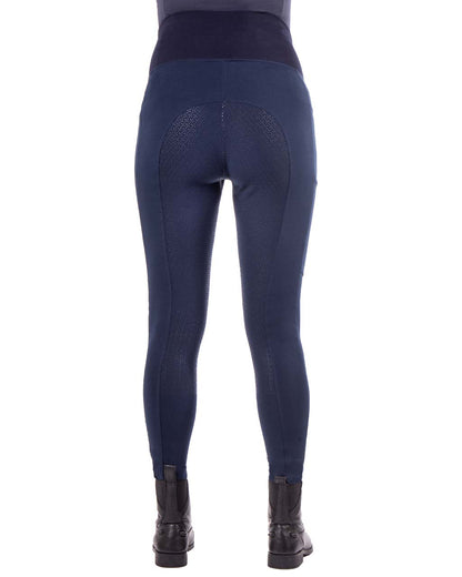 Pantalones Maternity tights full grip QHP para equitación