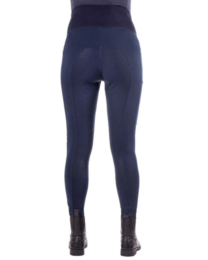 Pantalones Maternity tights full grip QHP para equitación - vista 2
