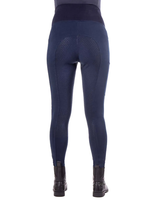 Pantalones Maternity tights full grip QHP para equitación - vista 2