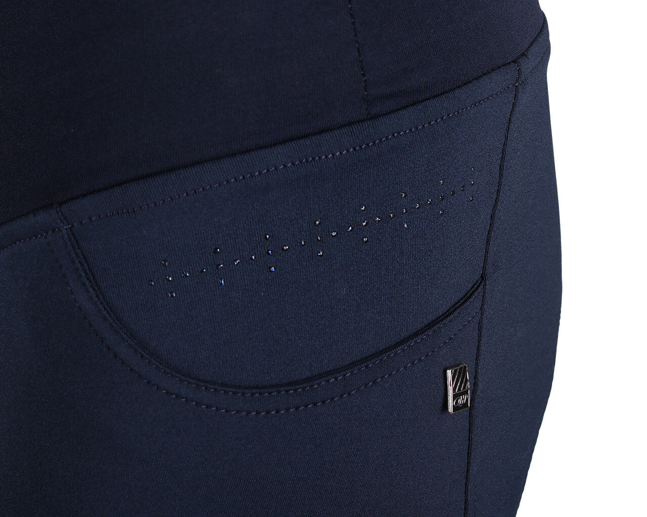 Pantalones Maternity tights full grip QHP para equitación - vista 18
