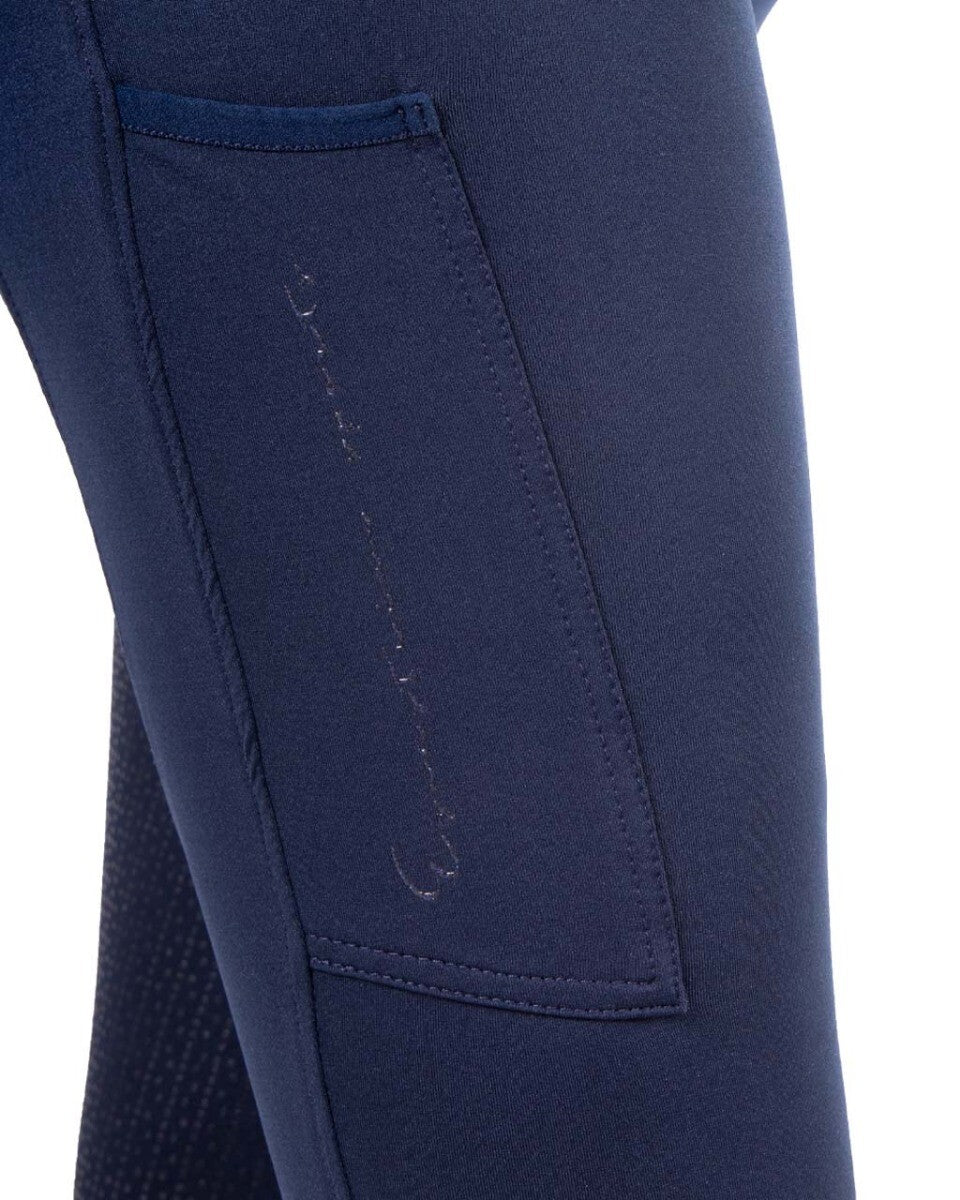 Pantalones Maternity tights full grip QHP para equitación - vista 14