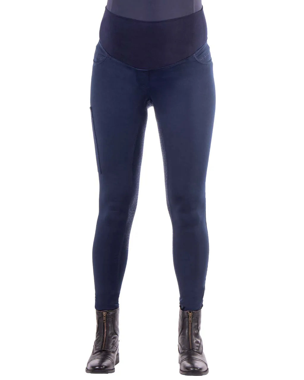 Pantalones Maternity tights full grip QHP para equitación - vista 10