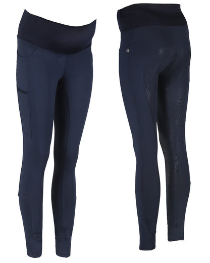 Pantalones Maternity tights full grip QHP para equitación - vista 16