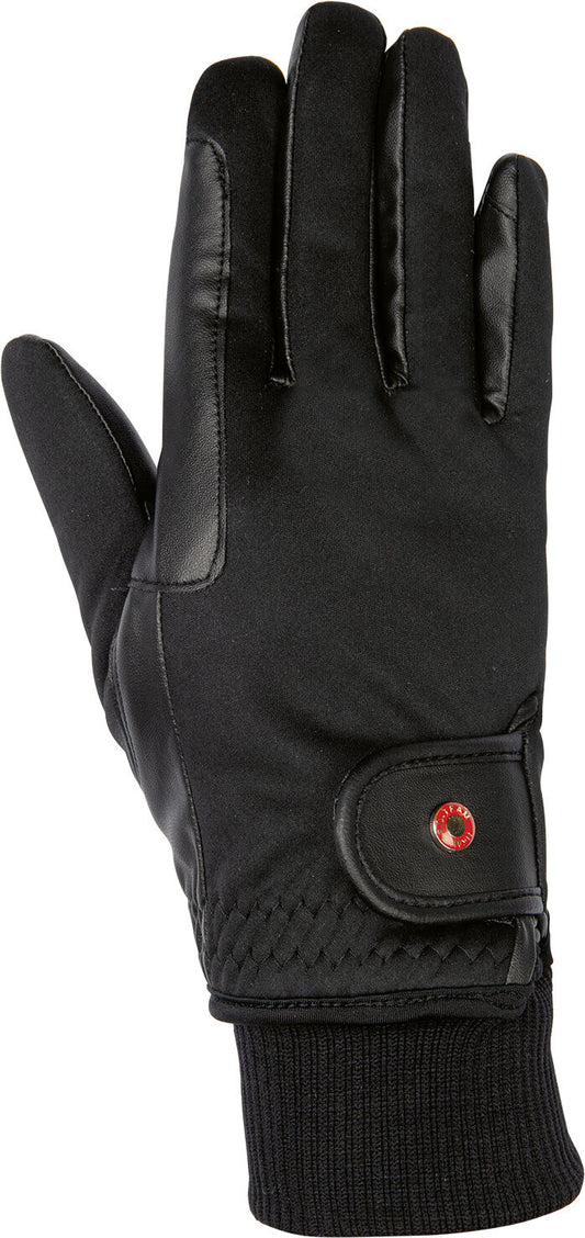 Guantes de montar -Frosty- rellono Thinsulate HKM para equitación