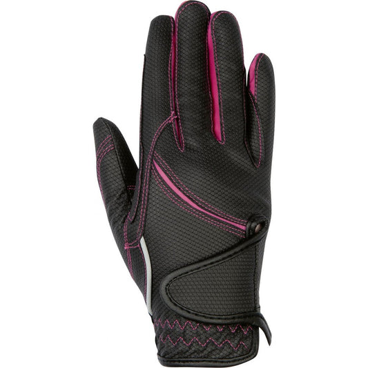 Riding guantes HKM Riding guantes Fashion para equitación
