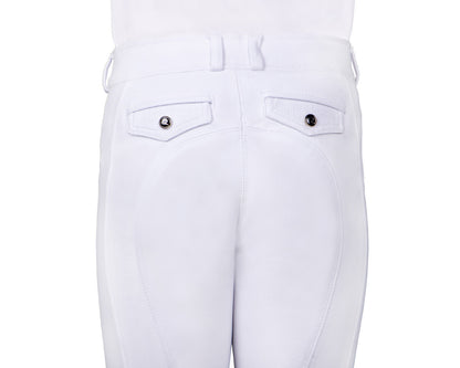 Pantalones Pantalón Breeches Kae Junior knee grip QHP para equitación - vista 5
