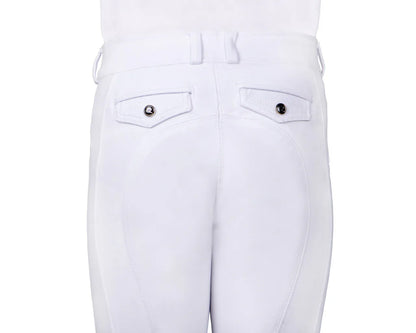 Pantalones Pantalón Breeches Kae Junior knee grip QHP para equitación - vista 6