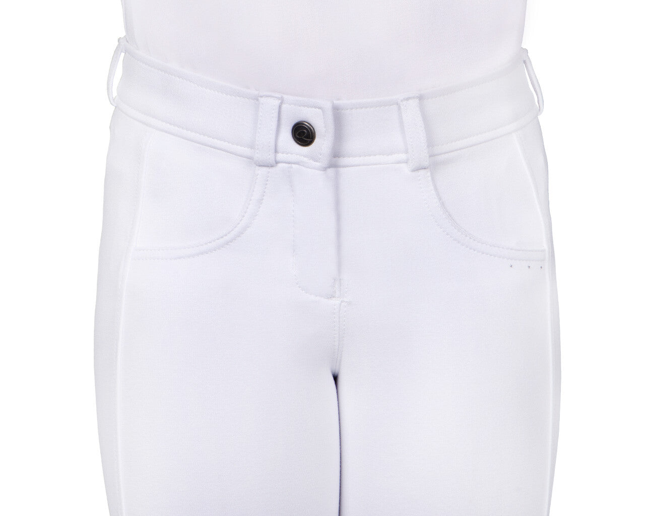 Pantalones Pantalón Breeches Kae Junior knee grip QHP para equitación - vista 7