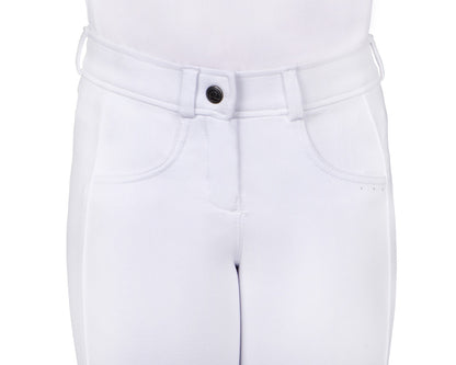 Pantalones Pantalón Breeches Kae Junior knee grip QHP para equitación - vista 24