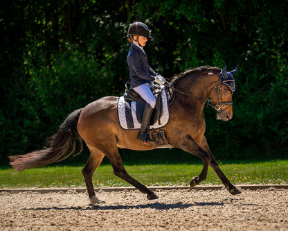 Pantalones Pantalón Breeches Kae Junior knee grip QHP para equitación - vista 19
