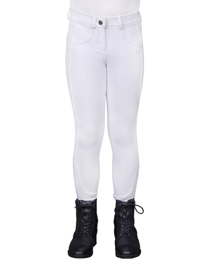 Pantalones Pantalón Breeches Kae Junior knee grip QHP para equitación - vista 21