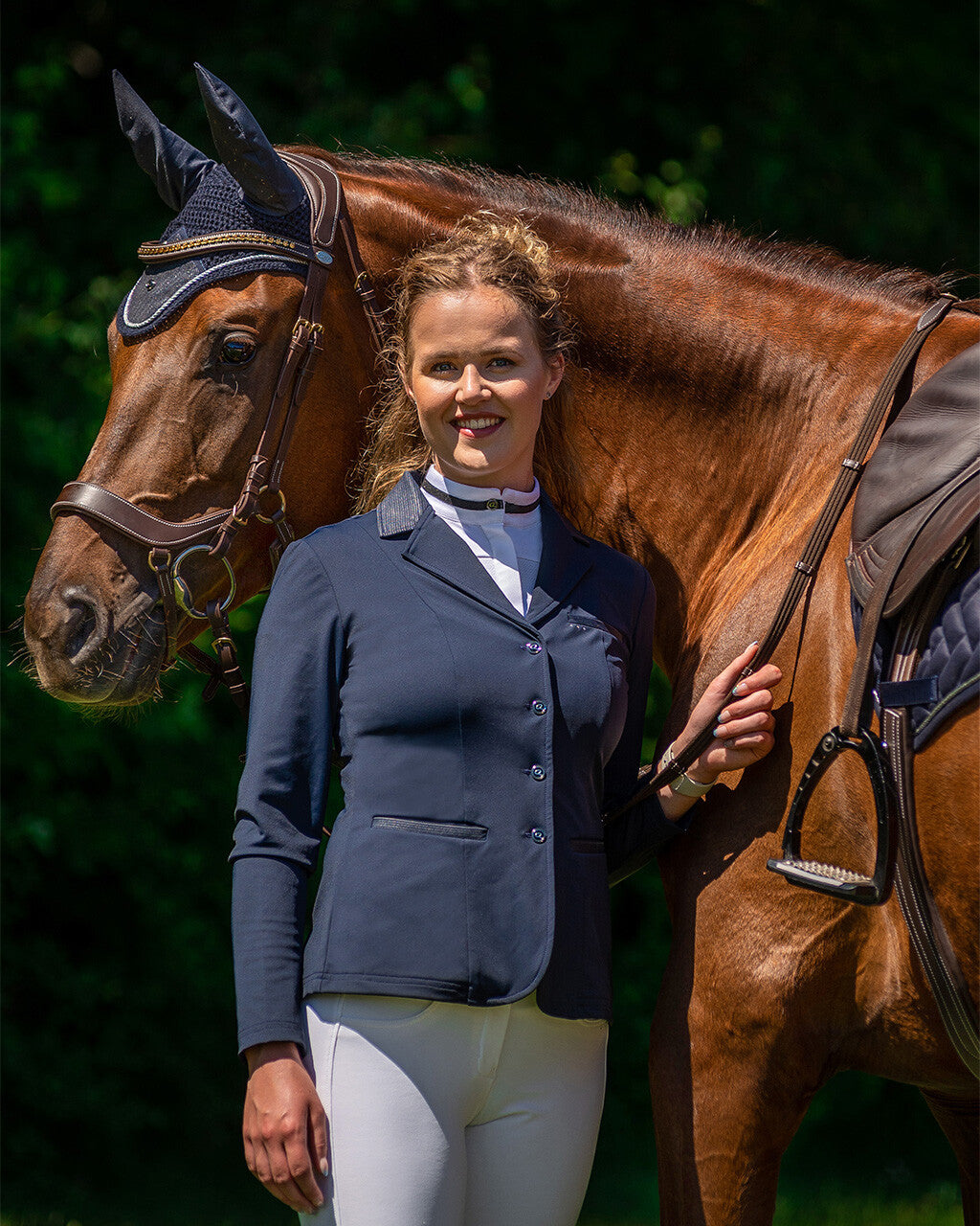 Chaqueta Competition jacket Kae QHP para equitación - vista 17