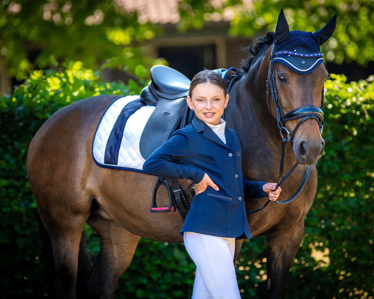 Chaqueta Competition jacket Kae Junior QHP para equitación - vista 18