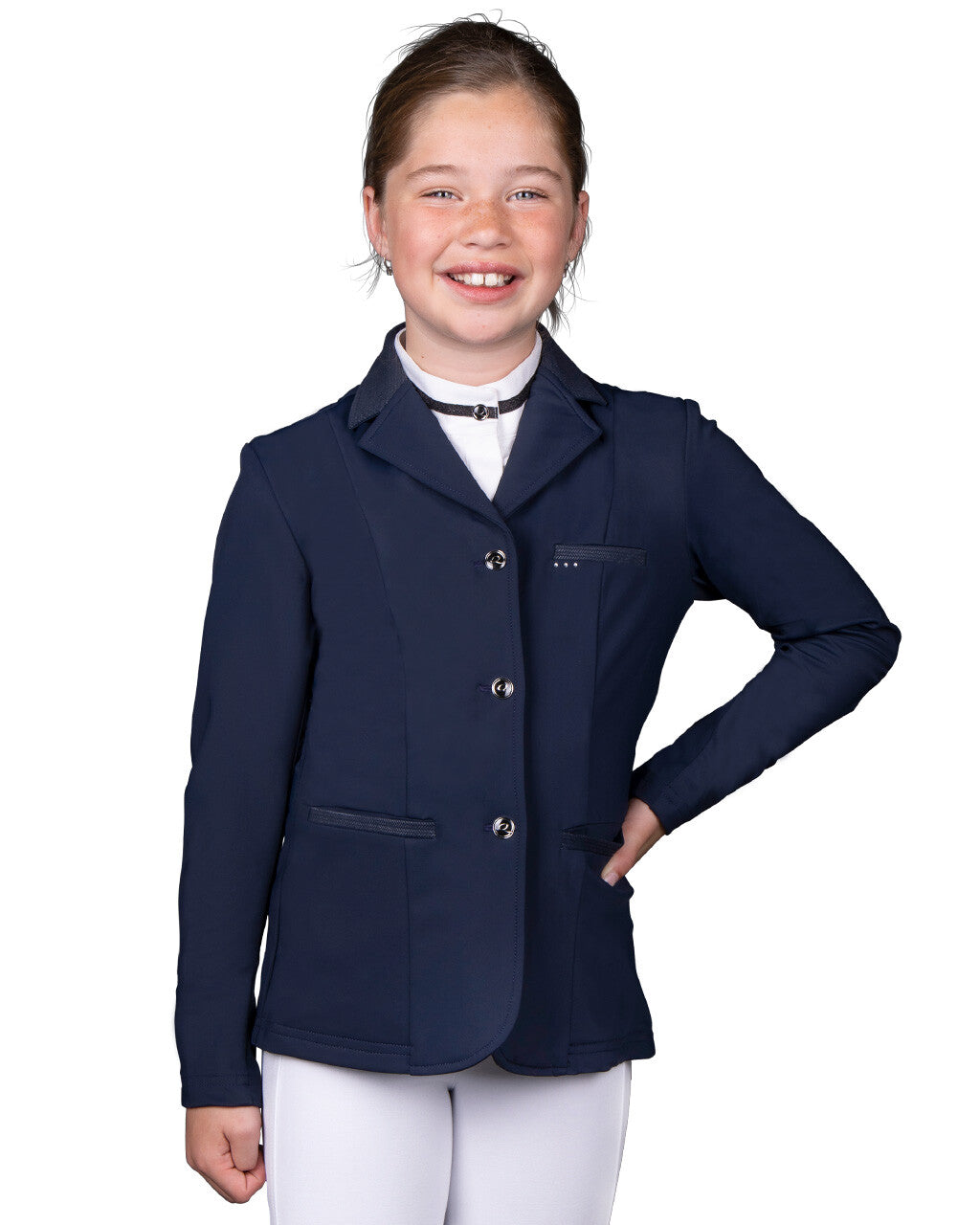 Chaqueta Competition jacket Kae Junior QHP para equitación - vista 31