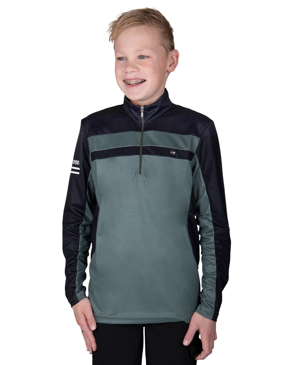 Polo / Camiseta Sport shirt Xavy Junior QHP para equitación - vista 13