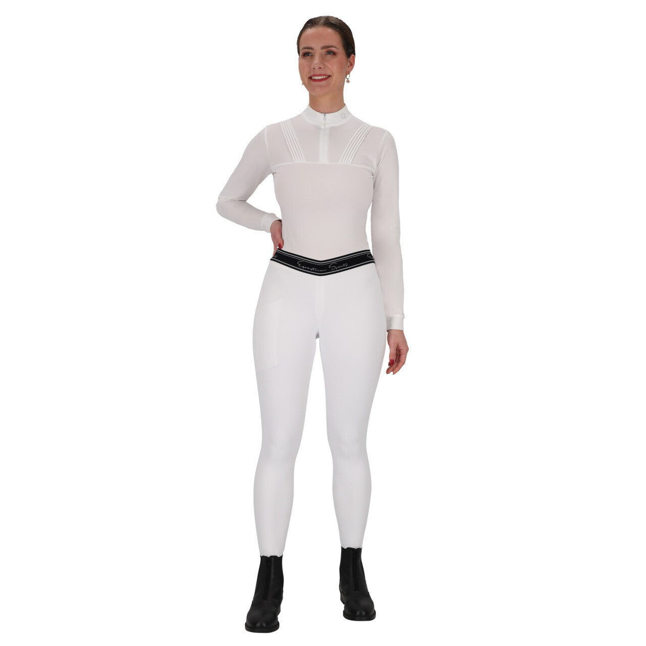 Mallas Eden Competition full grip QHP para equitación - vista 11