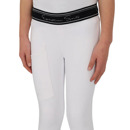 Mallas Eden Junior Competition full grip QHP para equitación - vista 6