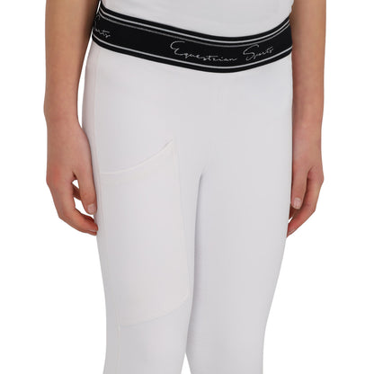 Mallas Eden Junior Competition full grip QHP para equitación - vista 25