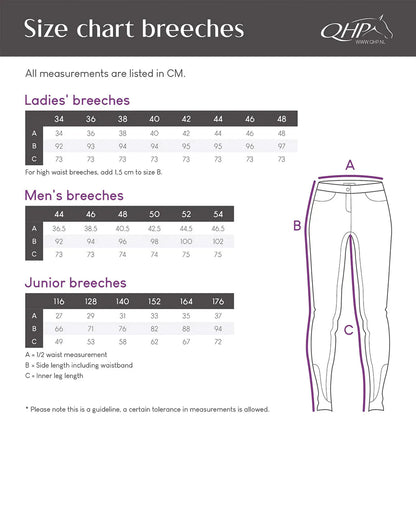Mallas Kae leg grip QHP para equitación - vista 6