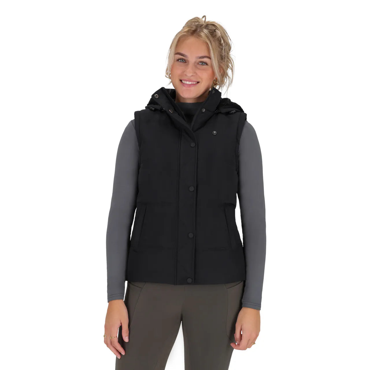 Chaqueta invierno jacket Rayah con desmontable sleeves QHP para invierno - vista 8