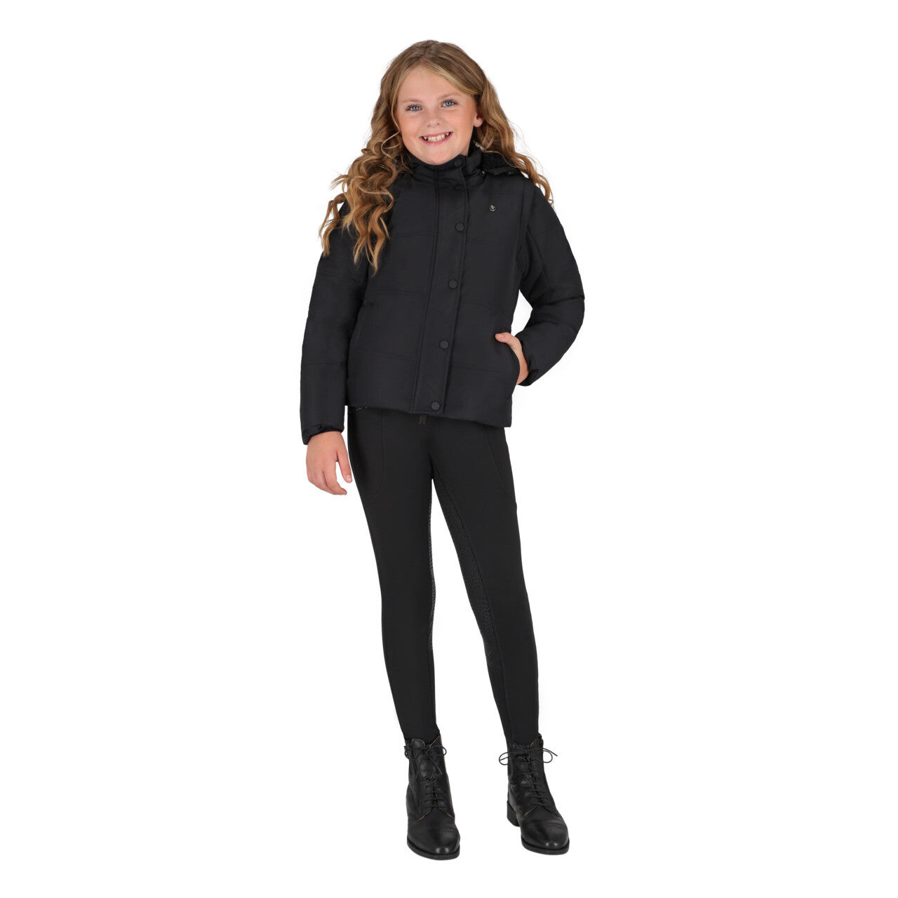 Chaqueta invierno jacket Rayah Junior con desmontable sleeves QHP para invierno - vista 5